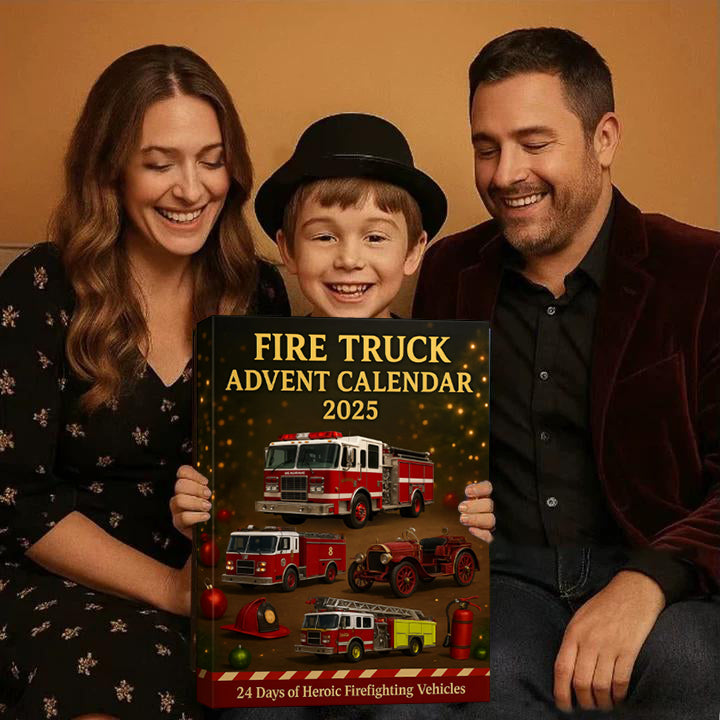 🎄 Fire Truck Advent Calendar 2025